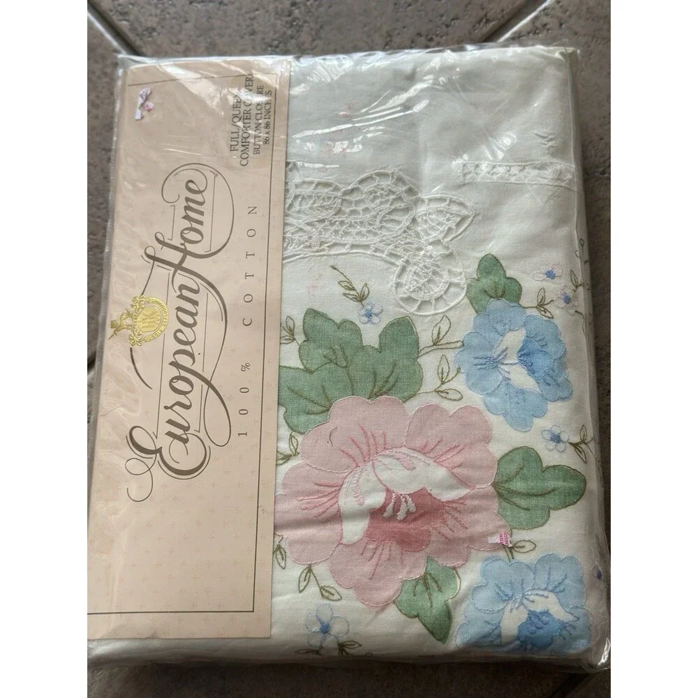Victorian Rose Comfort Cover Cloth Set ‎ NEW